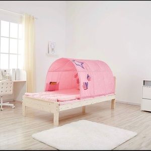 Pink bed tent